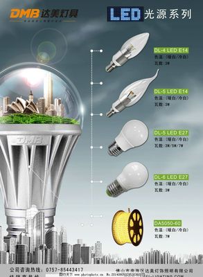 原创TIF球泡宣传单图片,照明 光源-